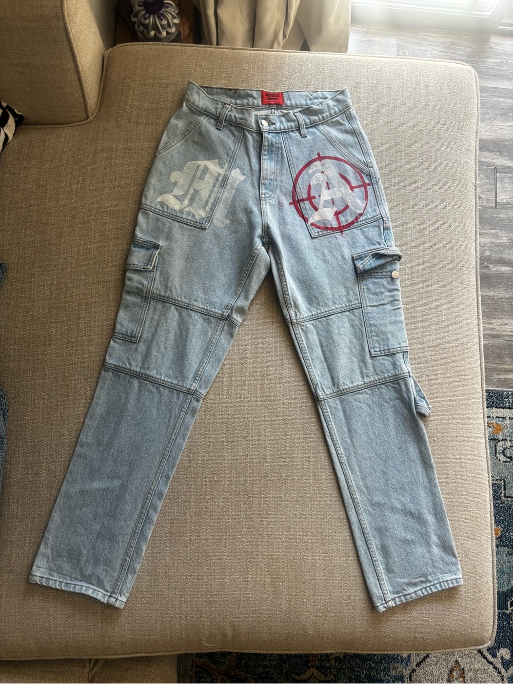 Menace x Absent Men’s Cargo Denim